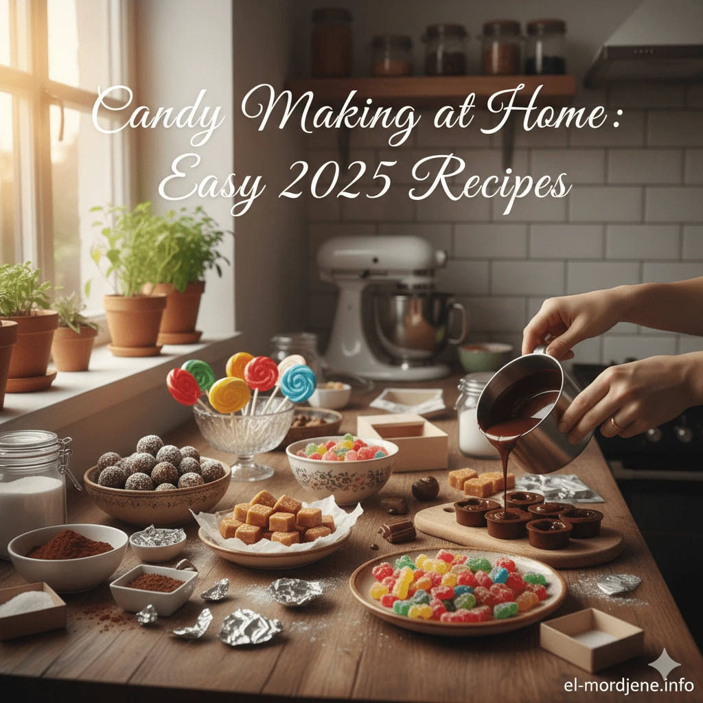 homemade candy making at home