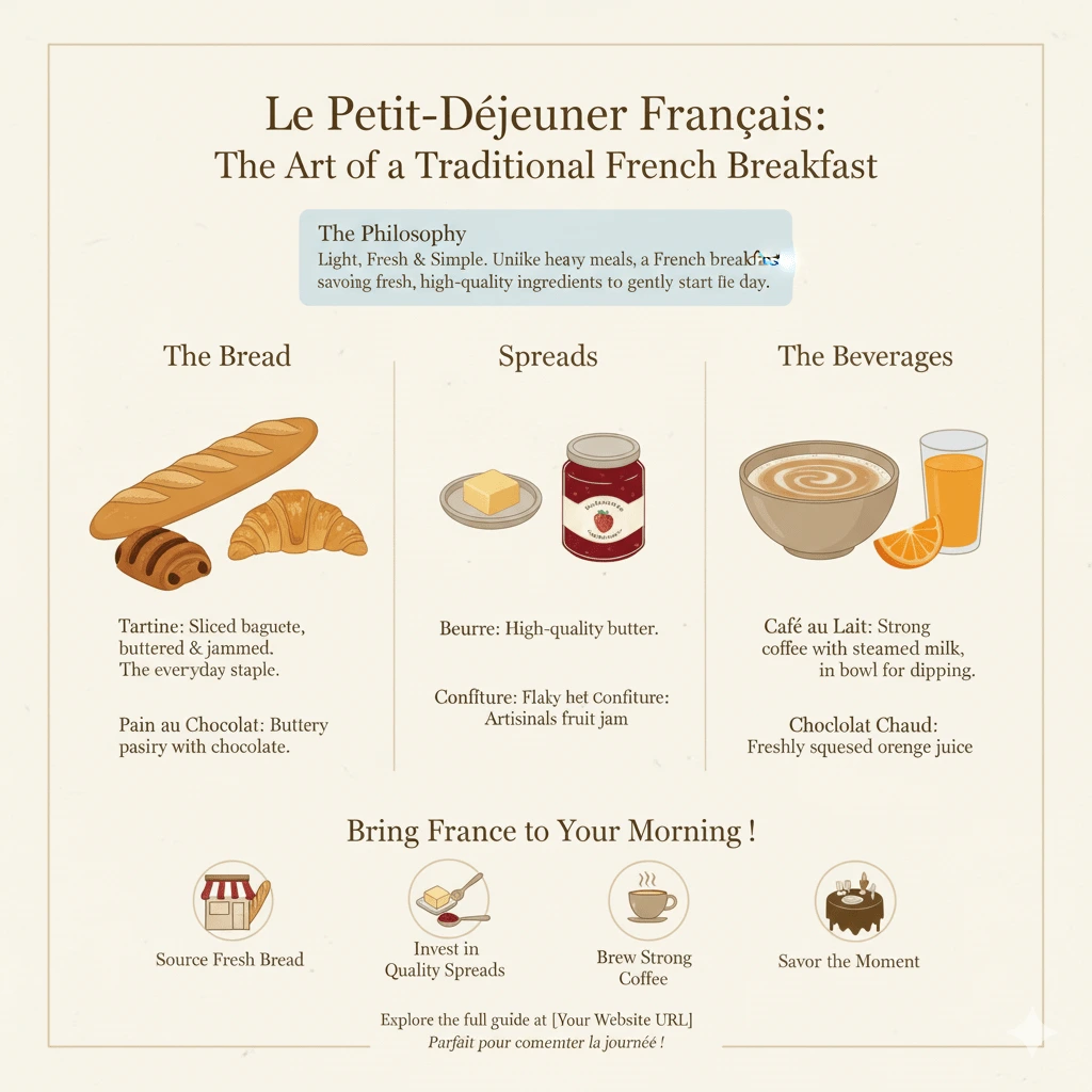 traditional french breakfast