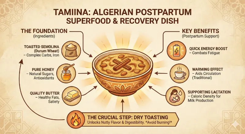 Tamina algeria post partum super food La Tamina
