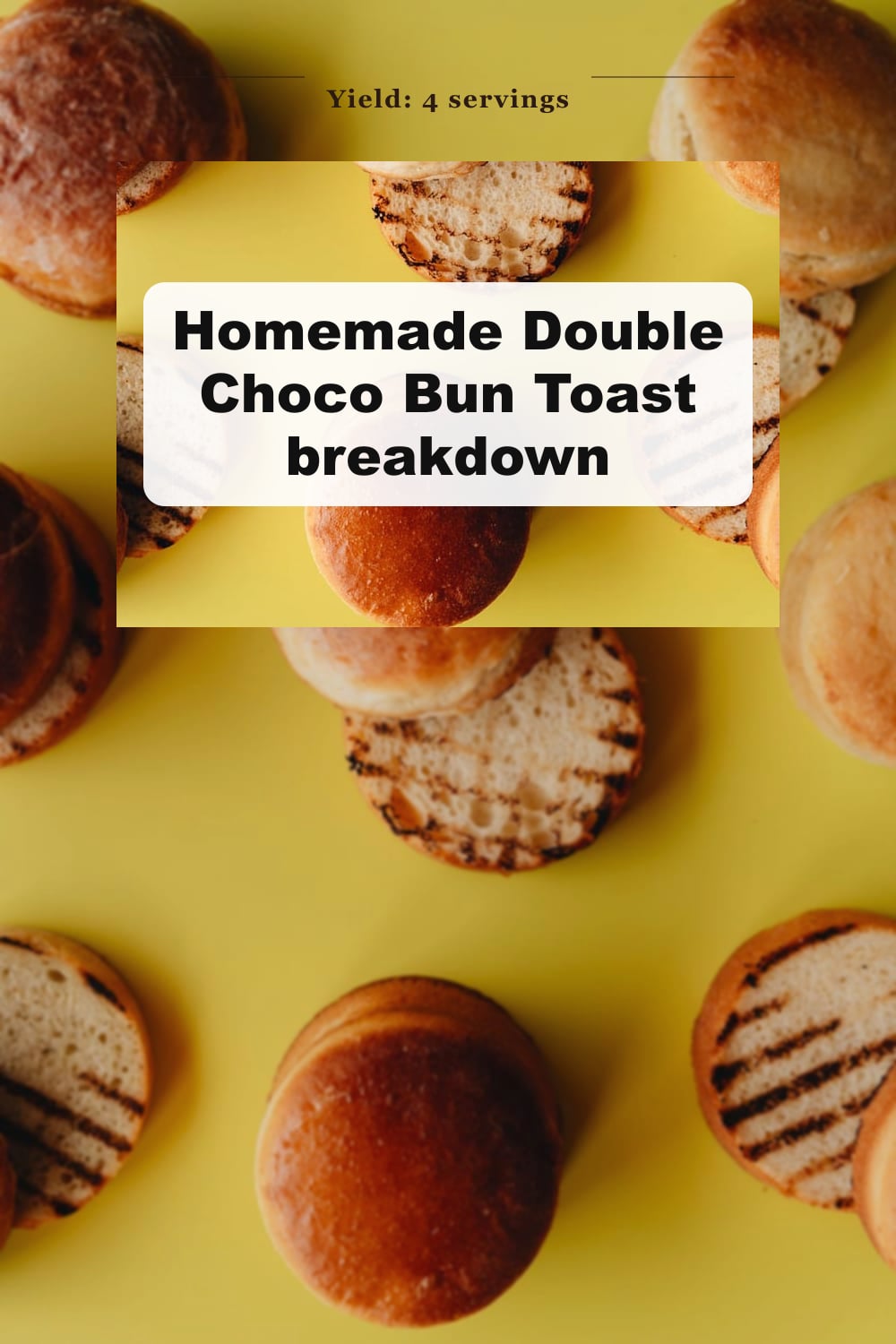 Homemade Double Choco Bun Toast: Roti'O & RotiBoy Style 3 Homemade Double Choco Bun Toast breakdown | Homemade Double Choco Bun Toast: Roti’O &...