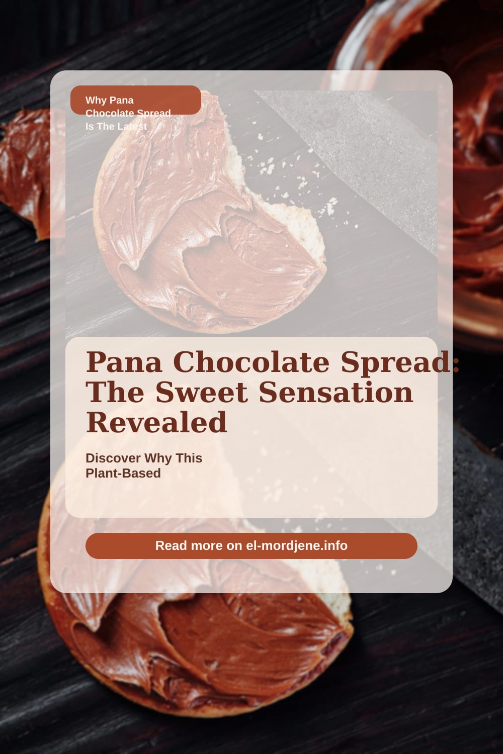 Why Pana Chocolate Spread is the Latest Sweet Sensation | Trend Alert!