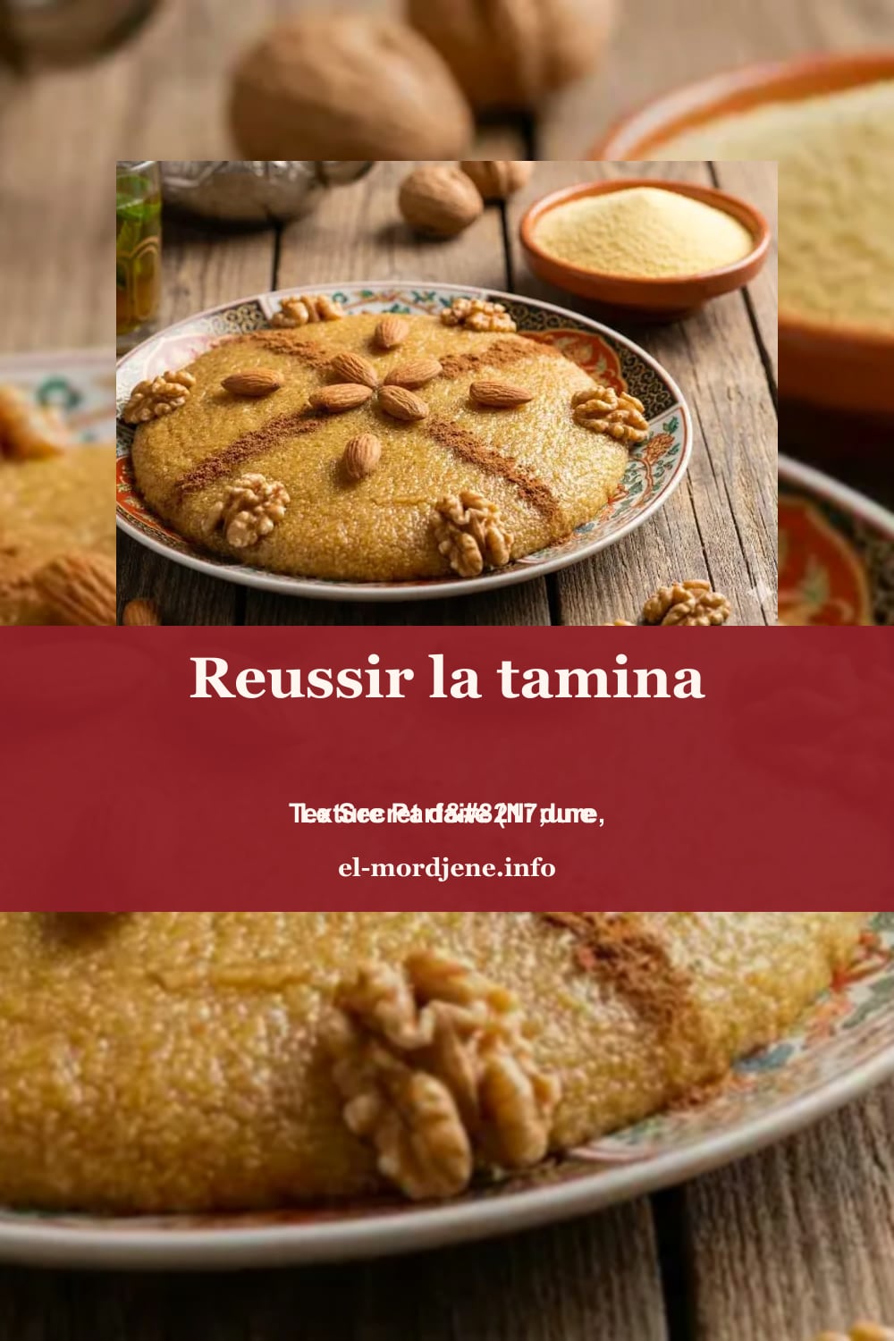 Reussir la tamina | La Tamina : L’Or Liquide et le Secret des Mamans Algériennes