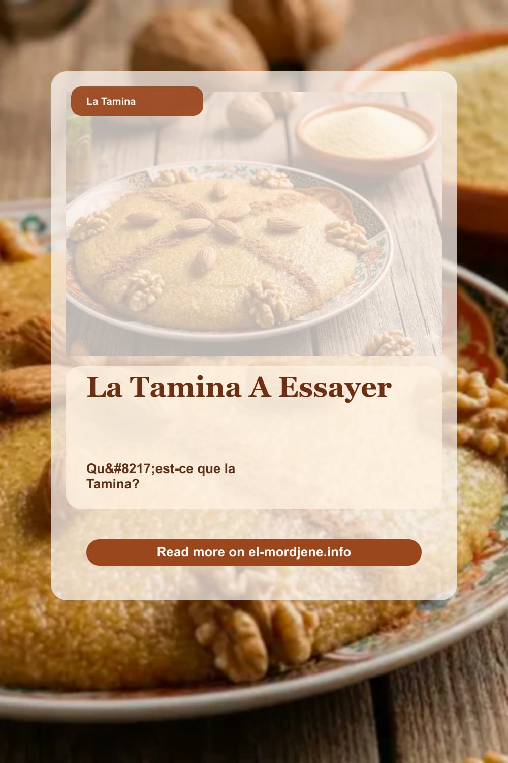 La Tamina : L’Or Liquide et le Secret des Mamans Algériennes
