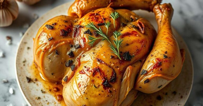 Classic Roasted Garlic and Herb Chicken: A Weeknight Essential