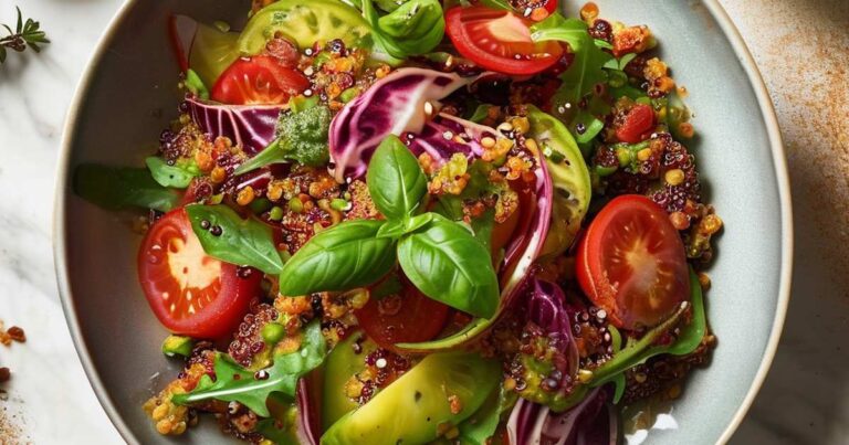 Nutrient-Dense Mediterranean Quinoa Salad Recipe