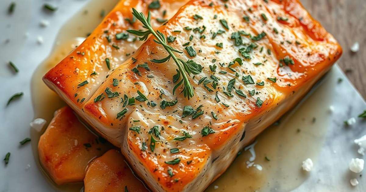 Perfectly Pan-Seared Lemon Herb Salmon