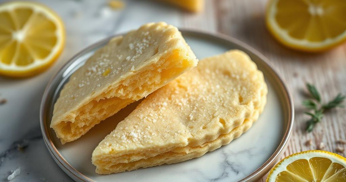 Light and Zesty Lemon Shortbread: Summer Cookie Recipes 1 Light and Zesty Lemon Shortbread: Summer Cookie Recipes
