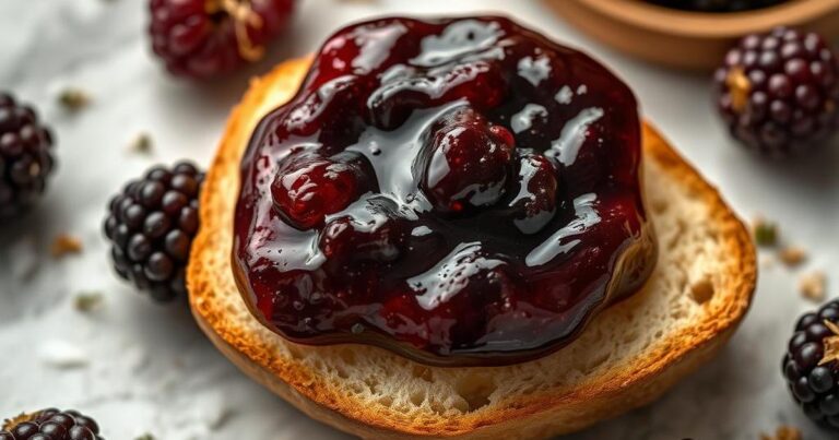 Traditional Homemade Blackberry Jam Recipe