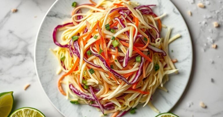 Vibrant Ginger-Lime Cabbage Slaw for Every Table