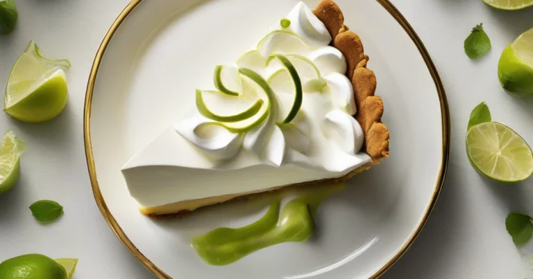 Authentic Key Lime Pie Recipe: A Classic Citrus Dessert