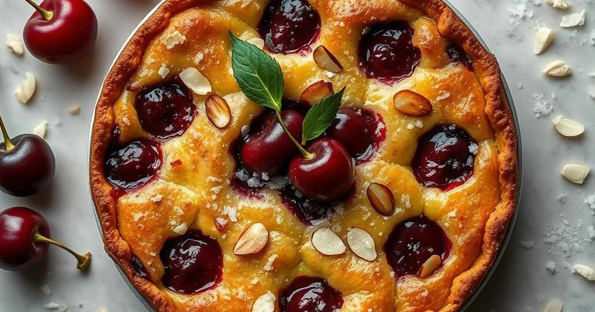 Classic Cherry Almond Clafoutis Recipe 1 Classic Cherry Almond Clafoutis Recipe