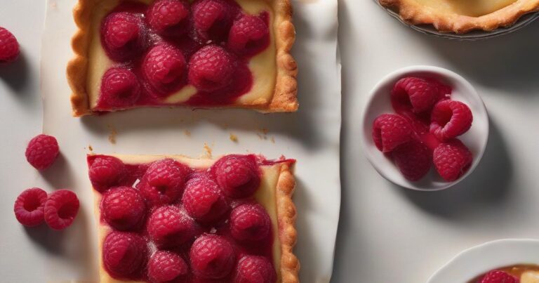Classic Raspberry Frangipane Tart 8 Classic Raspberry Frangipane Tart
