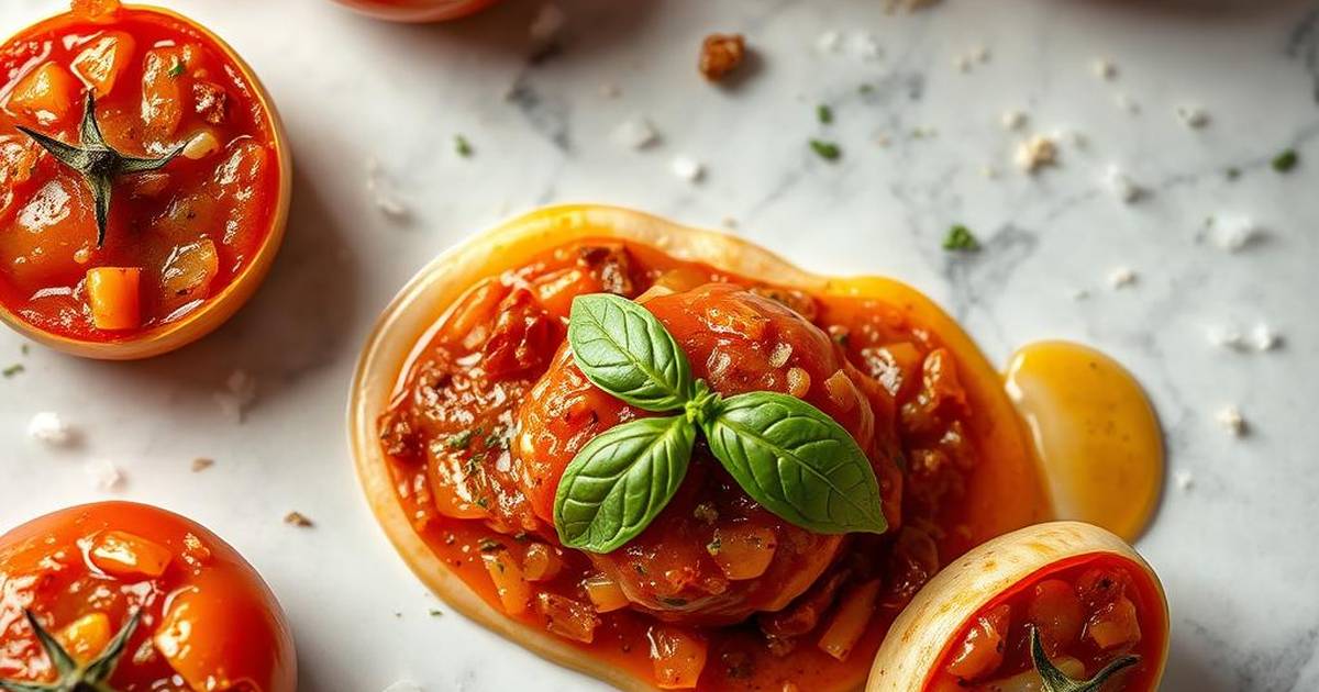 Classic Roasted Garlic and Basil Tomato Confit 1 Classic Roasted Garlic and Basil Tomato Confit