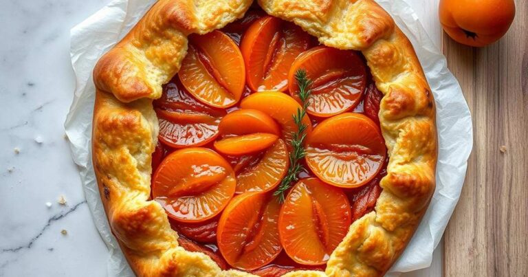Classic Spiced Apricot Galette Recipe