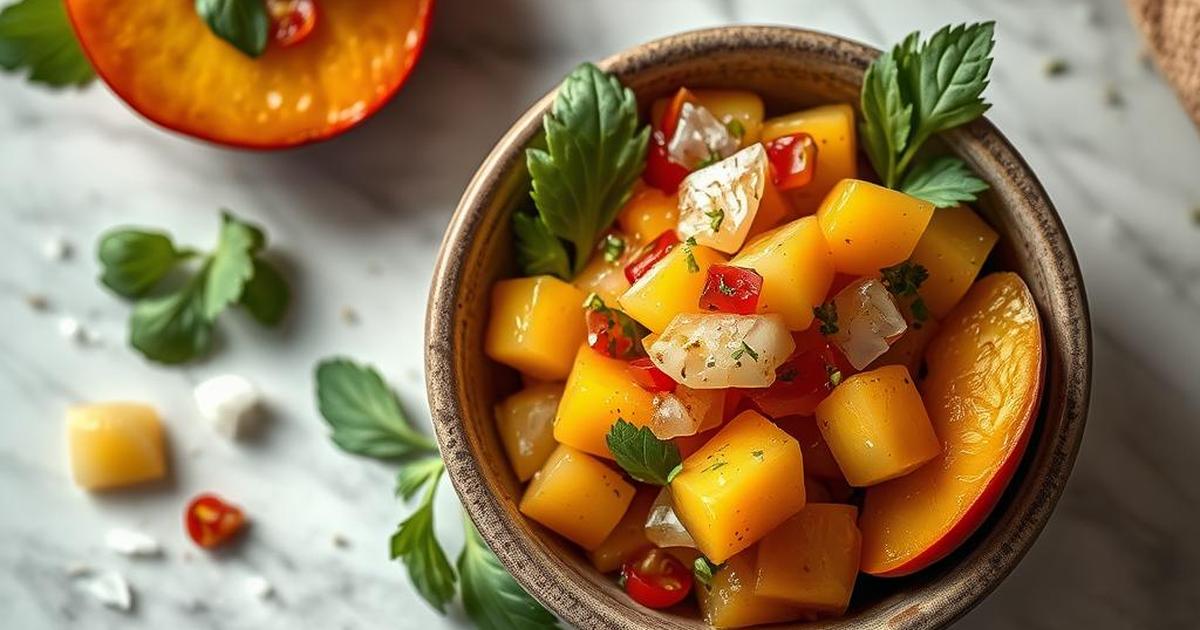 Refreshing Peach Salsa Recipe: A Balanced Summer Favorite