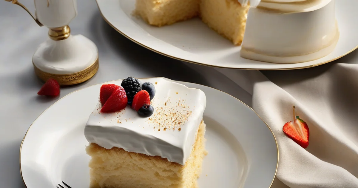 The Ultimate Tres Leches Cake: A Culinary Deep Dive